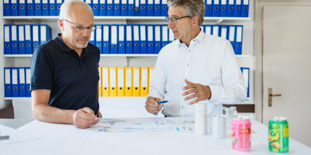 Technische Produktdesigner im Kreativprozess